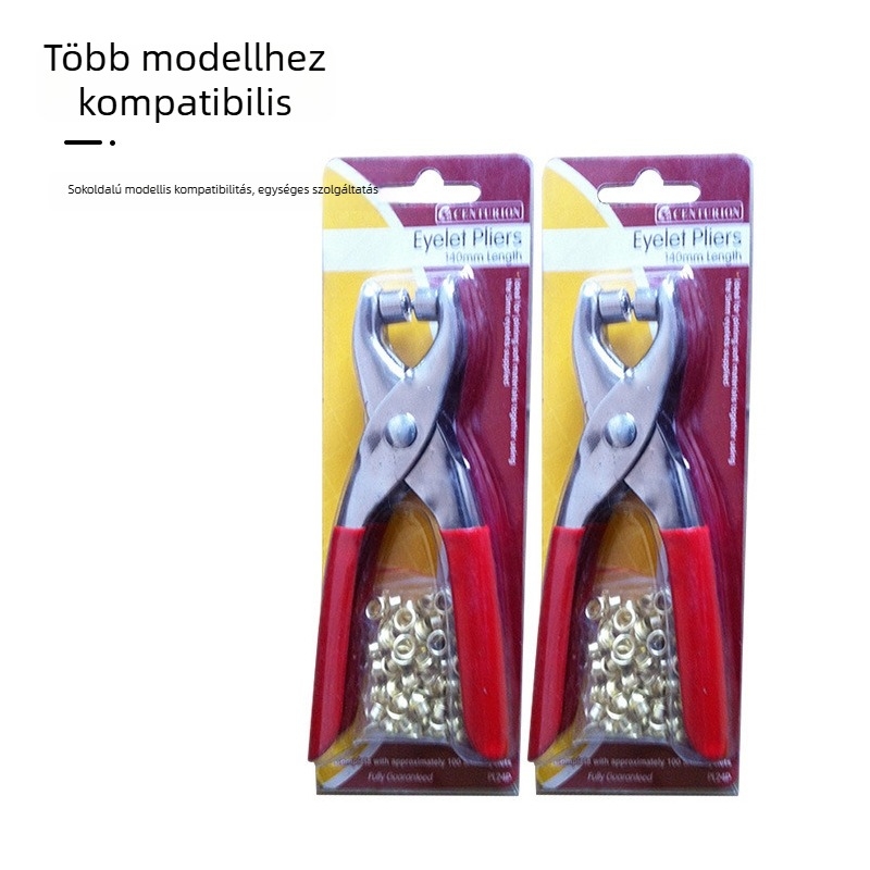 Lyukasztó fogó, kerek szájú, A3 szénacél, standard, szegecsekhez
