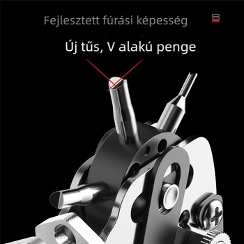 Delixi lyukasztó fogó övek és óraszíjakhoz, rozsdamentes acél, tömeg 0.35