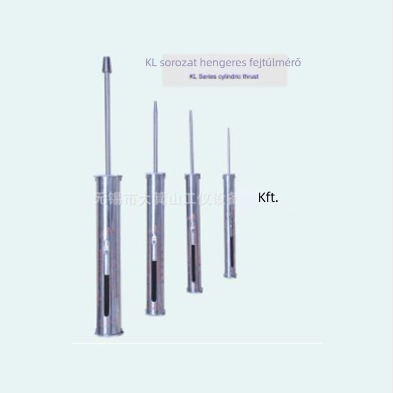 KL sorozat cső típusú erőmérő, húzás-nyomás, pointer típusú, 0–1000 N, ±2% FS