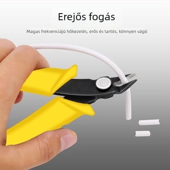 Drót átvezető fogó elektromos szerelőknek – ipari osztály, szerszámacél, Welding Treasure