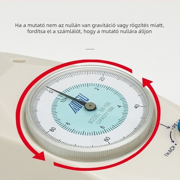 Aigu mutató típusú erőmérő NK-10–NK-500; mutatóval ellátott erőmérő eszköz, mérési tartomány 10–50, pontosság ±0,5%.