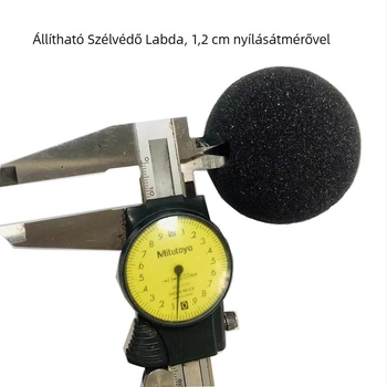 Digitális zajmérő, Windproof ball modell