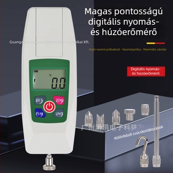 Push-pull erőmérő KF-100, 100 N mérési tartomány, pontosság 0,1