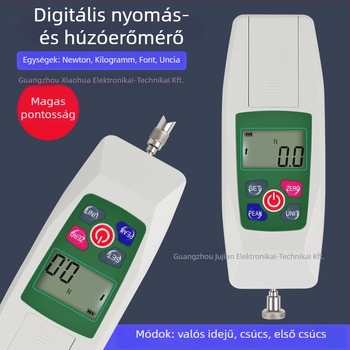 Push-pull erőmérő KF-100, 100 N mérési tartomány, pontosság 0,1