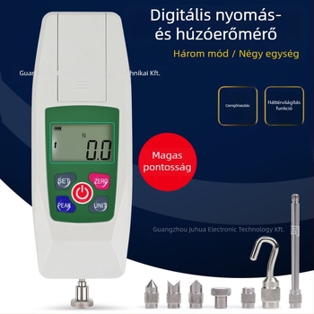 Push-pull erőmérő KF-100, 100 N mérési tartomány, pontosság 0,1