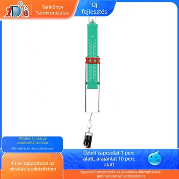 Kétirányú erőmérő, mutató típusú műszer, húzás-tolás mérés