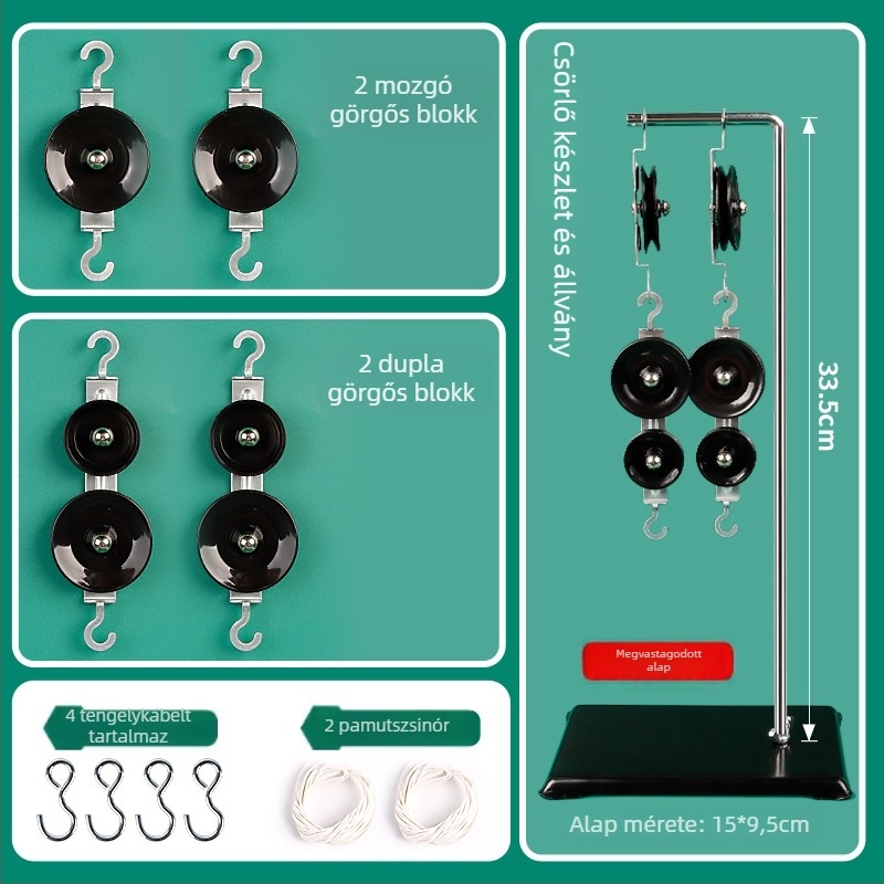 Liuxin Csigaszett és tartókészlet a fizika tanulásához – oktatási eszközök
