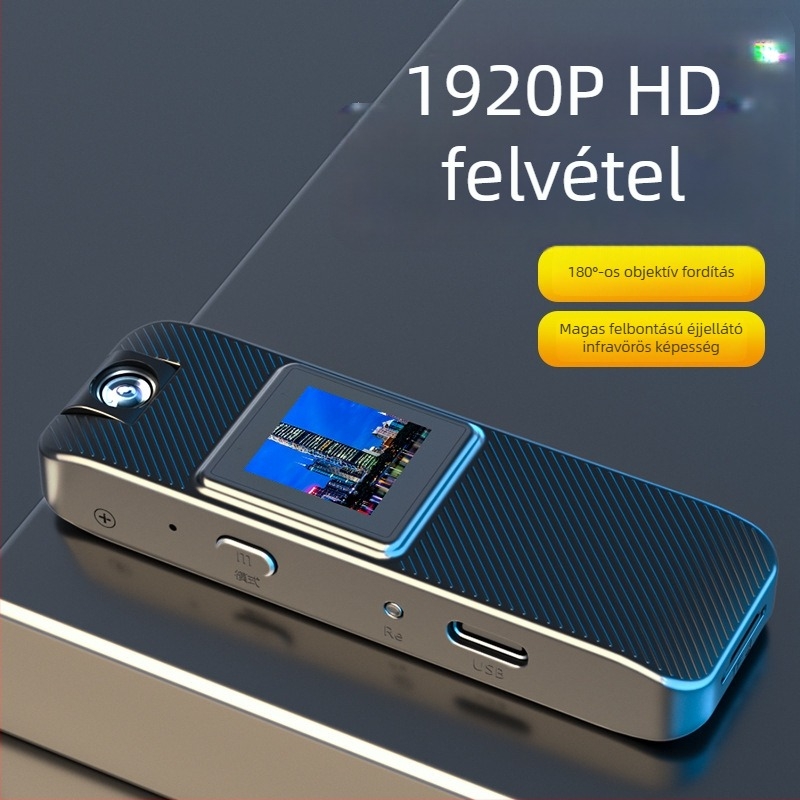 Sportos akciókamera éjjellátóval — 1080p videó, CMOS 5 MP szenzor, MicroSD tárhely