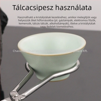 Crucible Tongs Rozsdamentes acél Szorítás Hongchao (Súly: 1)