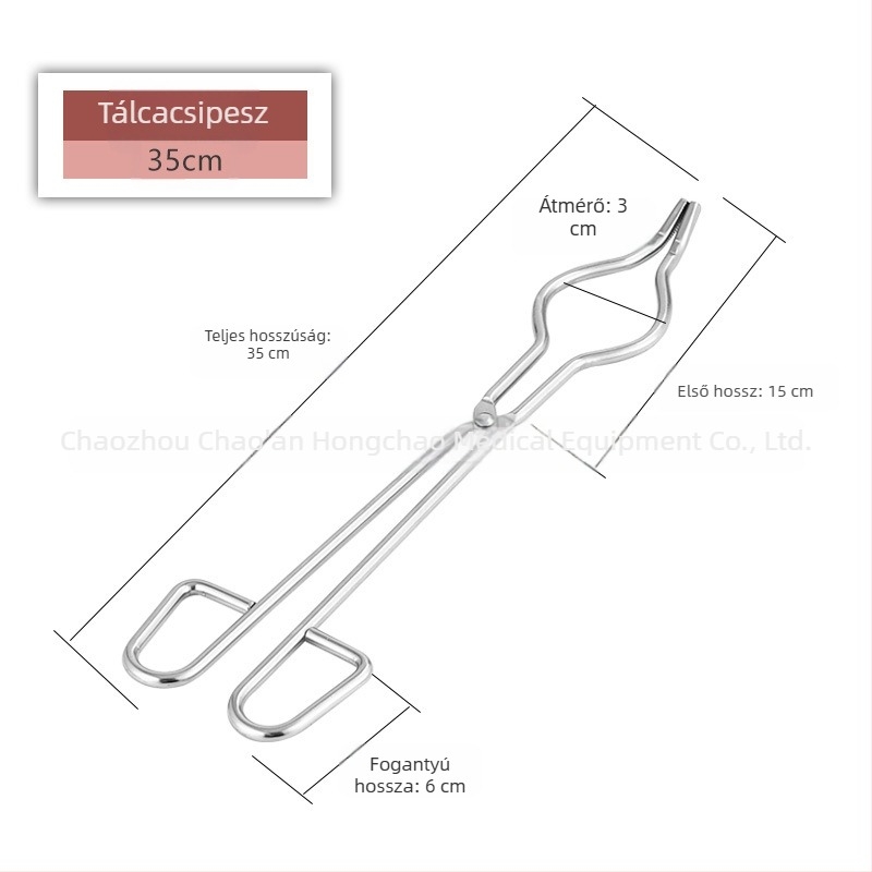 Crucible Tongs Rozsdamentes acél Szorítás Hongchao (Súly: 1)