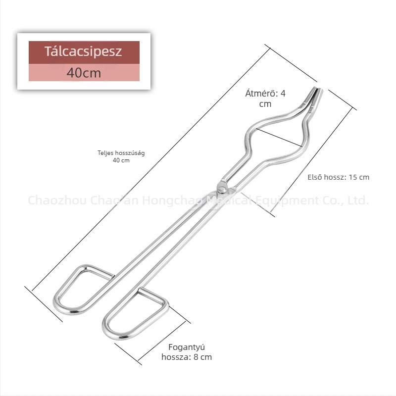 Crucible Tongs Rozsdamentes acél Szorítás Hongchao (Súly: 1)