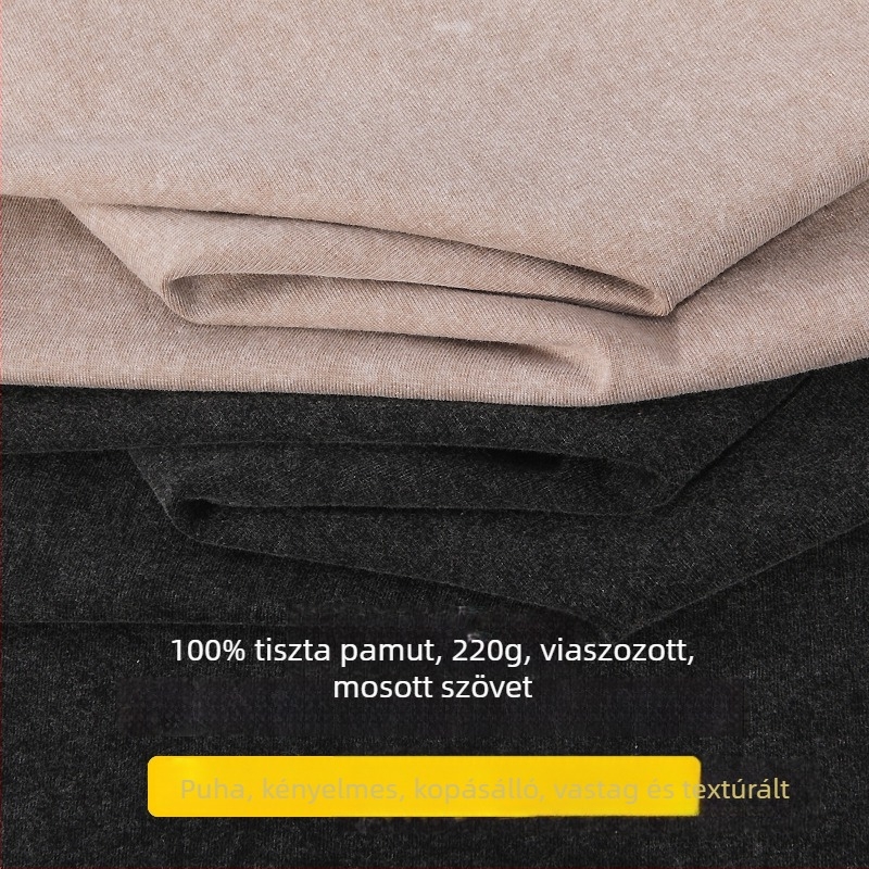 Sportos atléta tanktop - Vintage stílus, kényelmes szabás, 100% pamut, csővarrásos rész, egyenes alsó