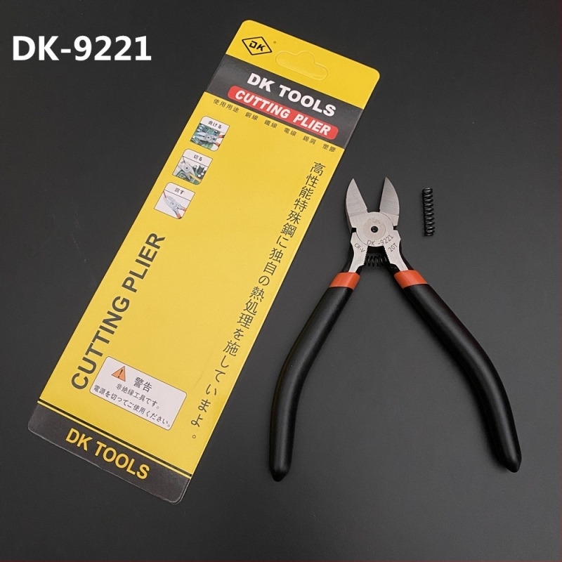 DK ipari diagonális vágófogó A05, Cr-V acél, masszív és tartós, súly 0,15 kg