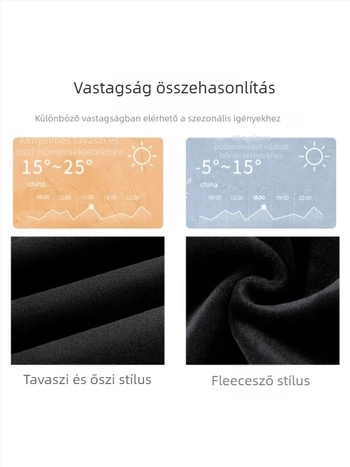 Kismama nadrág gyapjú-keverékből, hosszú, magas derék, has-támasz, fleece-bélés