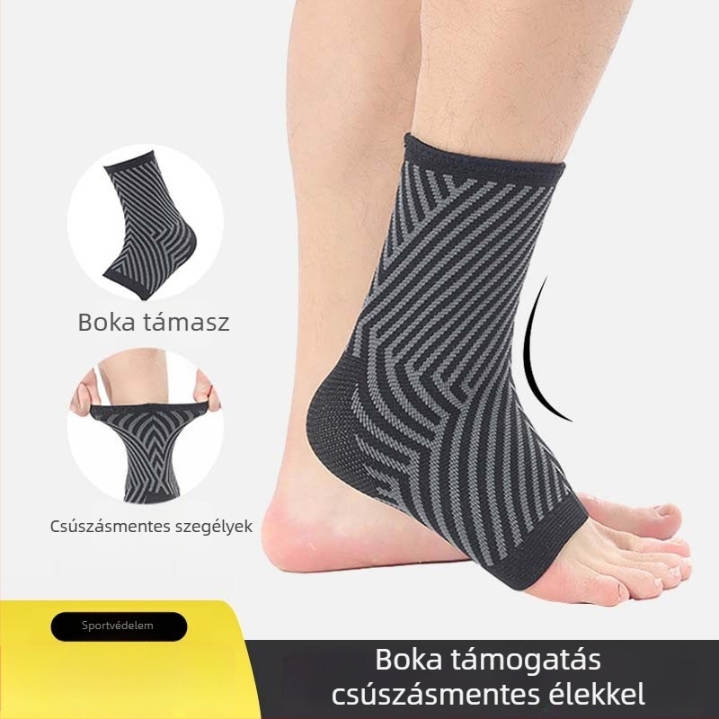 Kosárlabda bokaszalag – légáteresztő, kötött, anti-sprain, rögzítéssel (Minta JBYA-052)