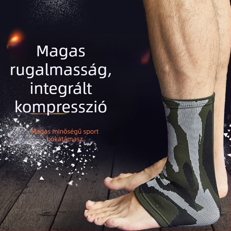 Nylon kamuflált jacquard bokavédő és lábvédő sporthoz