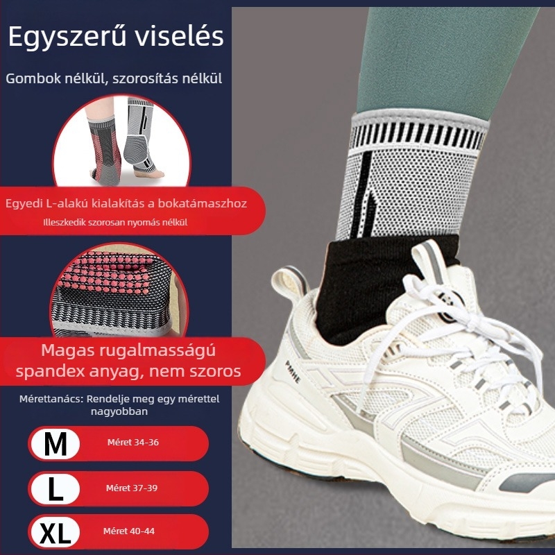Grafén melegítő boka készlet – melegítéssel és ficam elleni védelemmel