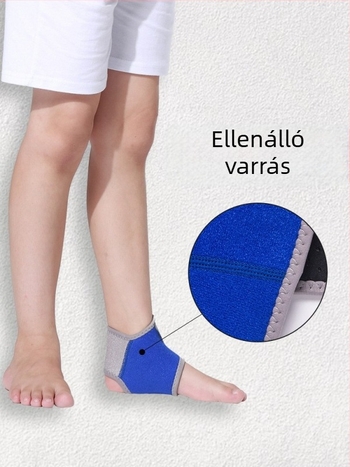 Gyermek bokavédő – anyaga: gumi; védelem: boka; célközönség: gyerekek; sportok: általános; alkalmazási területek: futás, biciklizés, túrázás (Anyag: Gumi; Védelem: Boka; Célközönség: Gyerekek; Sportok: Általános; Csomagolás: 200)