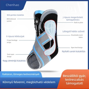 Bok stabilizáló – futballhoz, felnőttek, anyag: gyanta panel, kategória: bokaortéza, termékszám: hgj-002