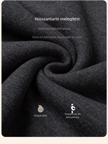 Férfi téli mellény fleece-béléssel, 95% poliészter, egyszínű mintázat