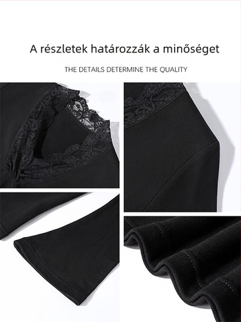 Viszkóz anyagú V-nyakú hosszú ujjú felső, karcsúsított fazon, egyszínű, normál hossz