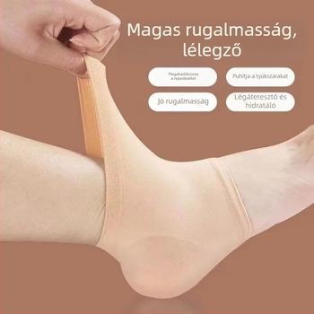 Repedt sarkú zoknik – uniszex lábápolás (Minden évszakban, szilikon gél, negatív ionok, hidratáló)