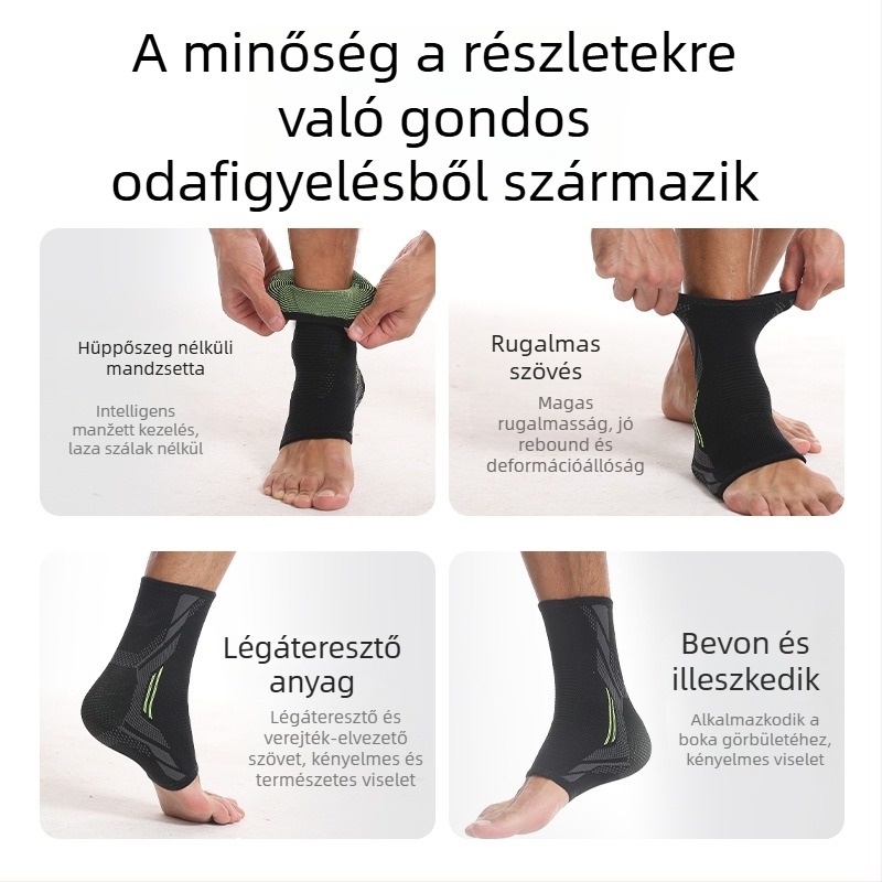 Szőtt elasztikus bokavédő sporthoz – boka támogatás futáshoz, ugrókötélhez és edzéshez