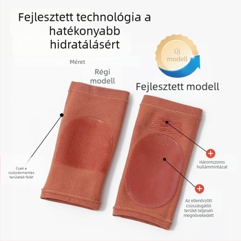 Sarokvédő zoknik pamutból szilikon-géllal, egész éves használatra, Foot product collection.