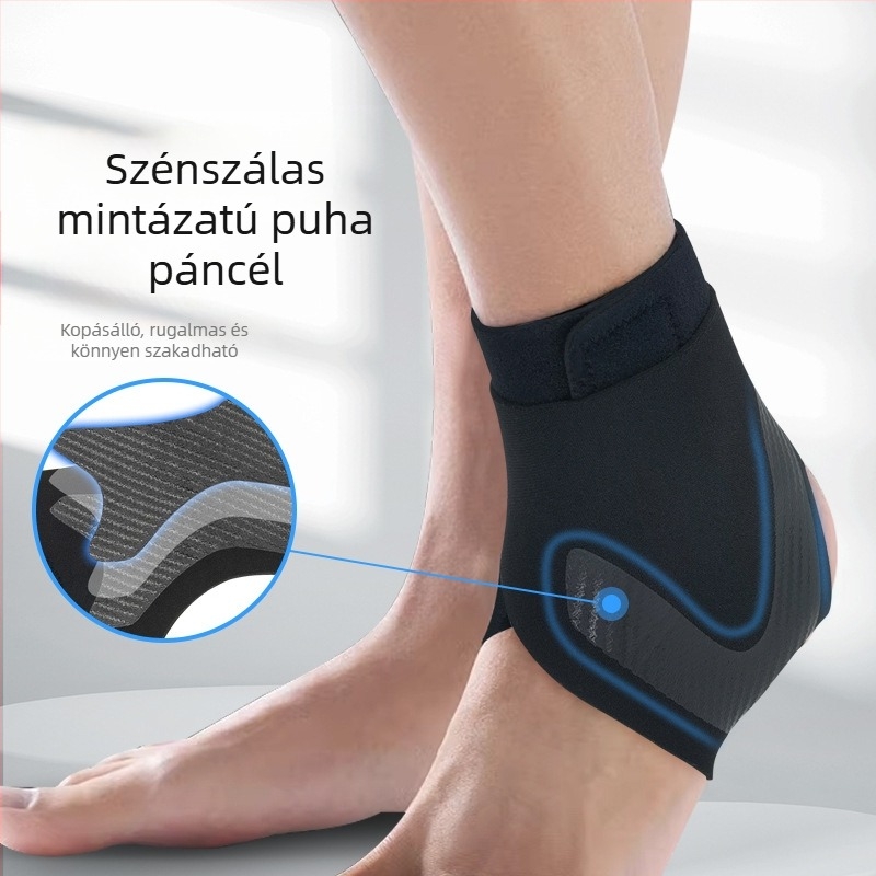 Bokaszalag anti-sérülés rehabilitációhoz – nylon anyagból, kosárlabdára alkalmas, univerzális illeszkedés (anyag: nylon; sport: kosárlabda; funkció: anti-sprain; felhasználás: rehabilitáció)