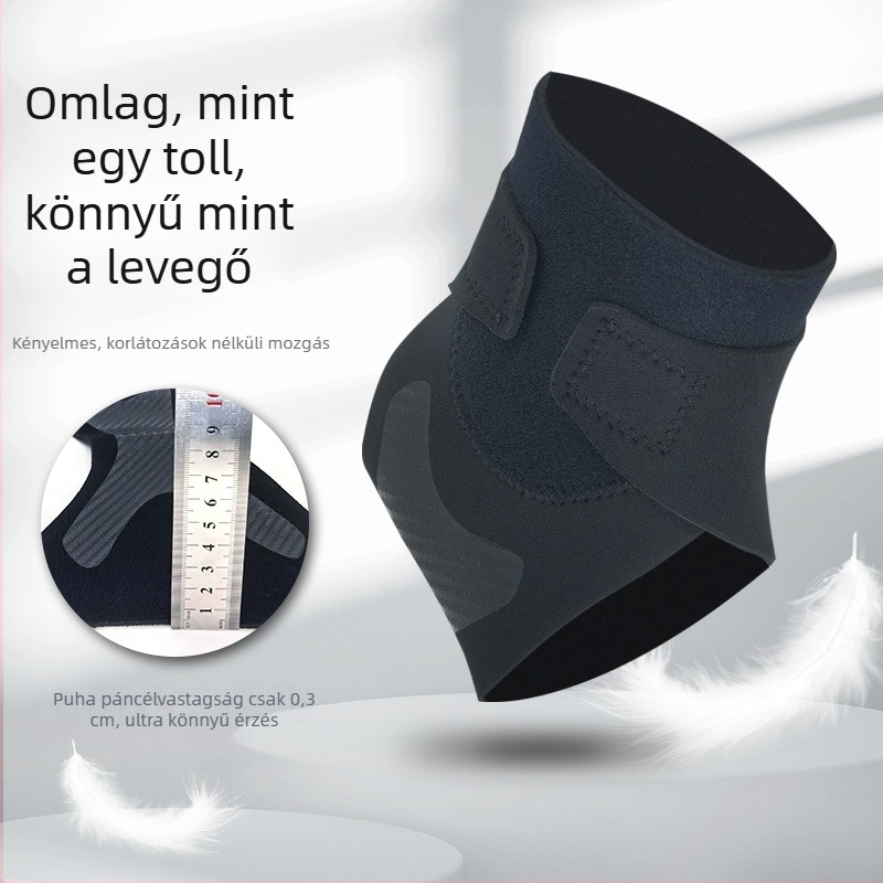 Bokaszalag anti-sérülés rehabilitációhoz – nylon anyagból, kosárlabdára alkalmas, univerzális illeszkedés (anyag: nylon; sport: kosárlabda; funkció: anti-sprain; felhasználás: rehabilitáció)