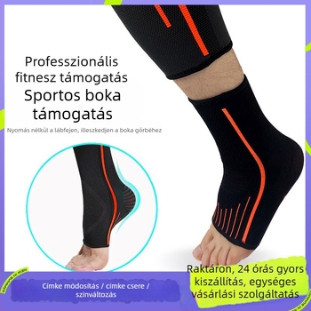 Bokarögzítő kosárlabdához és futáshoz, poliészter rost, ízületi védelem, bokastabilizáció