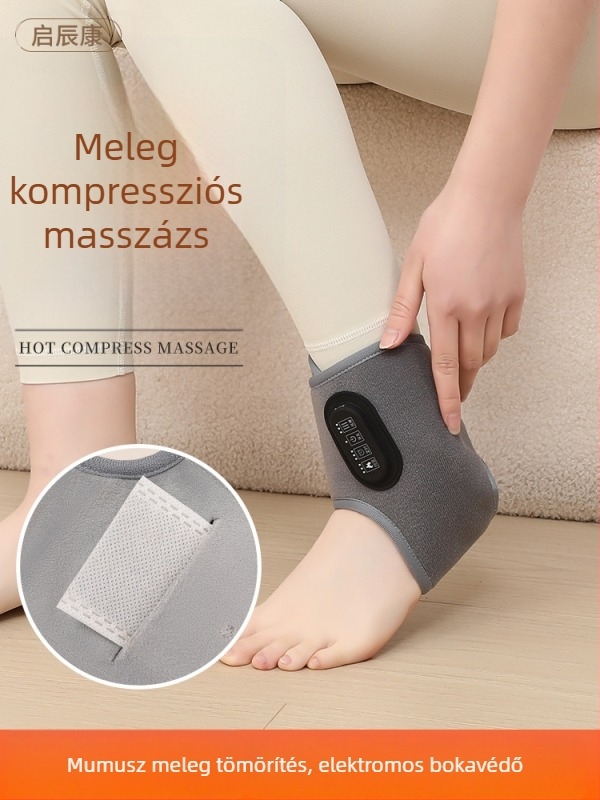 Qichenkang bokaortézis elektromos fűtéssel és vibrációs masszázzsal, intelligens hőmérséklet-szabályozás, újratölthető