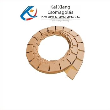 L-alakú sarkvédő kraftpapírból, Kaixiang, megrendelésre, logóval nyomtatva