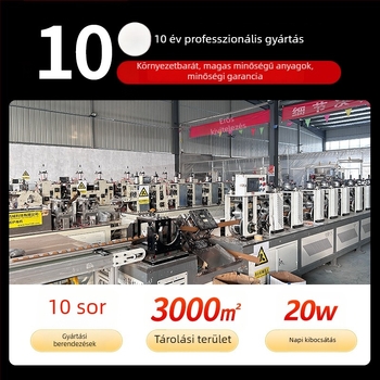 L típusú papír sarokvédő, Kraft papírból, papírsarok-technológia, Brown Shuo logó nyomtatva