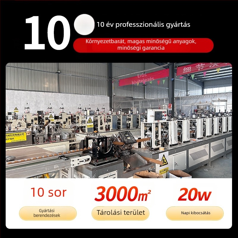 L típusú papír sarokvédő, Kraft papírból, papírsarok-technológia, Brown Shuo logó nyomtatva