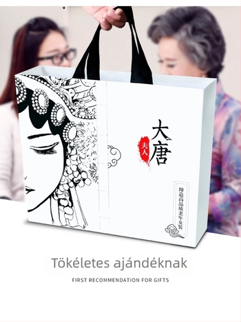 Őszi nadrág középkorú és idős nők számára, lazán szabott, pamut-keverék, enyhe elasztikusság, 9/10 hosszú, hímzés