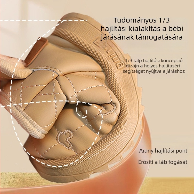 JOYNCLEON Gyerek téli bakancs 4–6 évesek | Unisex, Műbőr felsőrész, vastag belső bélés, gumírozott talp, oldalsó cipzár