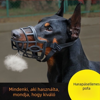 Kutyaszájkosár – harapás elleni, ugatás elleni és rágás elleni kontroll – készlet