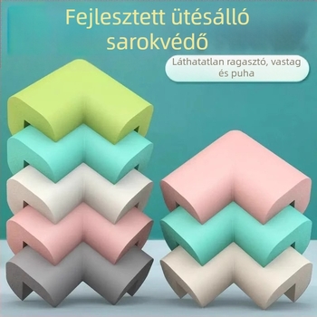 Asztal- és ablak sarokvédő, derékszög alakú, modell AL901845898074, márka Independent, csomagolás 1000 db