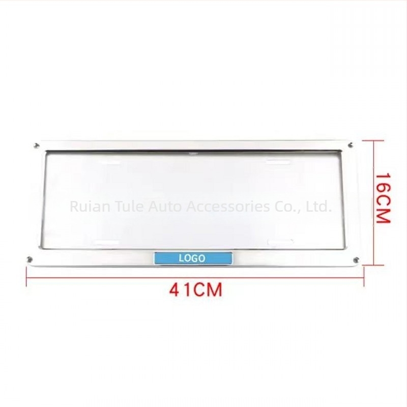 Rendszámtábla keret, rozsdamentes acélból, motorháztető-típusú, Fülöp-szigeteki autóhoz, modell TM-RB-19