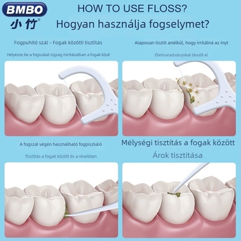 Fogpiszkáló, ezüst színű, újrahasználható, 30–50 darab/csomag, 58 g
