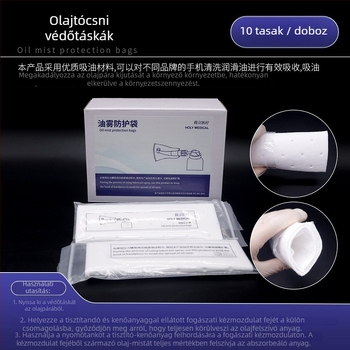 Fogászati olajköd védő tasak - higiéniai izoláció felnőtteknek, nettó 25 g, márka Heli, 10 csomag dobozonként