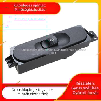 Autóüveg-emelő kapcsoló (jobb oldal) – elektromos, modell 68084001AD, KD-266-1, tanúsítvány 16949