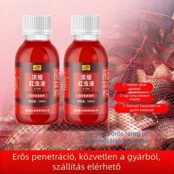 Guoliang Koncentrált Vörös Kukac Folyadék – Vízalapú Adalék Halászathoz (Átfogó Csali)