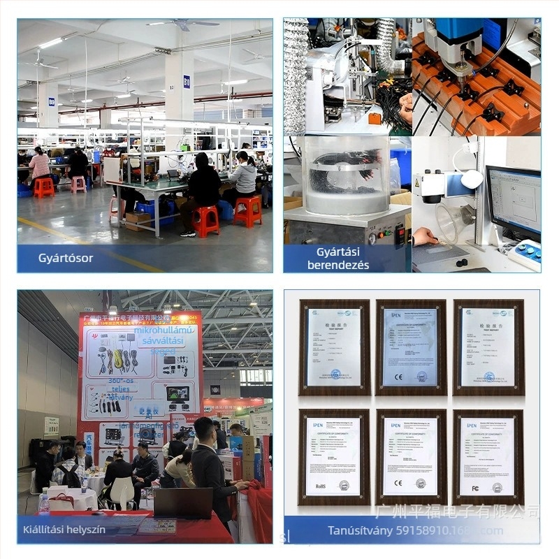 Autóhátsó kamera - HD 720P (AHD), éjszakai látás, vízálló, 170° széles látószög, 12V tápegység