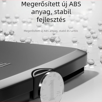 Hátsó ülésre tervezett összecsukható autó étkezőasztal tárolóval — ABS, SD1503 modell, márka Ann, logó nyomtatás testreszabás