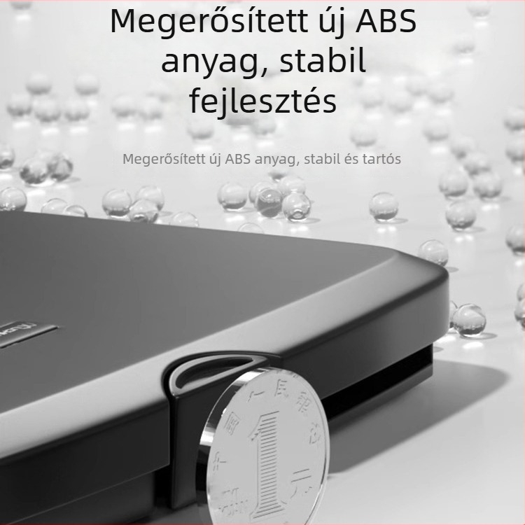 Hátsó ülésre tervezett összecsukható autó étkezőasztal tárolóval — ABS, SD1503 modell, márka Ann, logó nyomtatás testreszabás