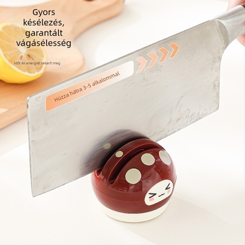 Yushi késélező ABS testtel és szívókoronggal, modern minimalista kialakítás