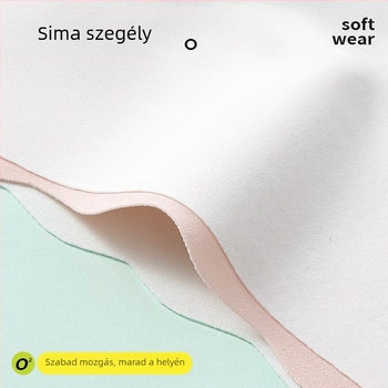 Lányoknak szánt melltartó-vest 12–15 éveseknek, Nylon + Spandex, Teljes kosár, Finom formázó kosár, Nylon bélés