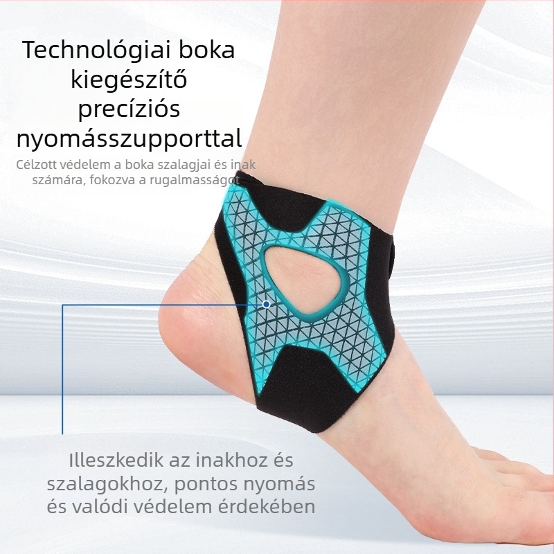 Neoprén bokaortézis, sprain védelem, professzionális sportbandázs